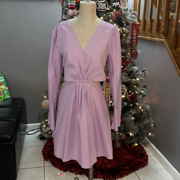 WAYF - Long Sleeve Cutout Minidress - Picture 6 of 9